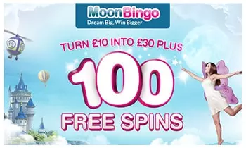 Moon Bingo 100 Free Spins