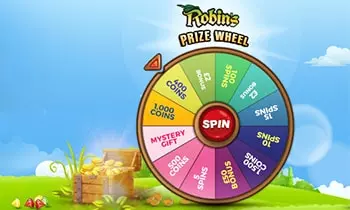 Robin Hood Bingo Prize Wheel