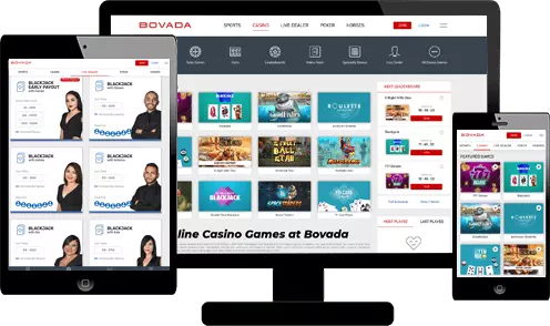 bovada casino screenshot