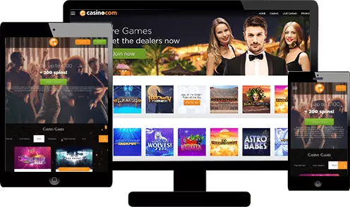 Casino.com Screenshots