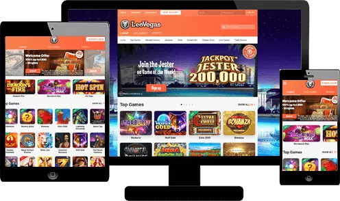 Leovegas Casino Screenshots