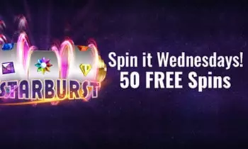 Great Britain Casino Spin it Wednesday Bonus