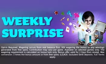 Pocket Casino Weekly Surprise