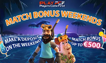 pcf casino weekends bonus