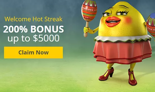 pokie spins welcome hot streak bonus