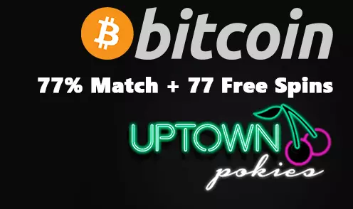 uptown pokies bitcoin bonus