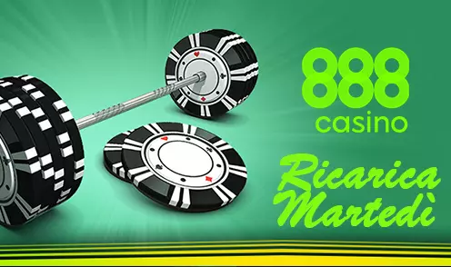 888 casino reload tuesday bonus