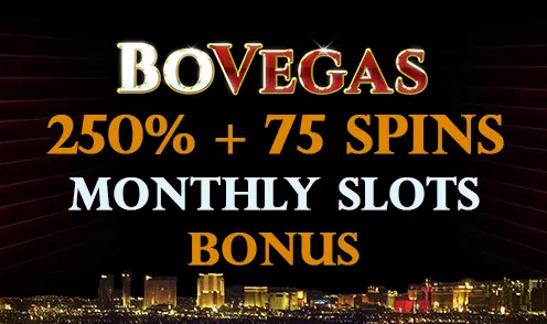 bovegas monthly slots bonus