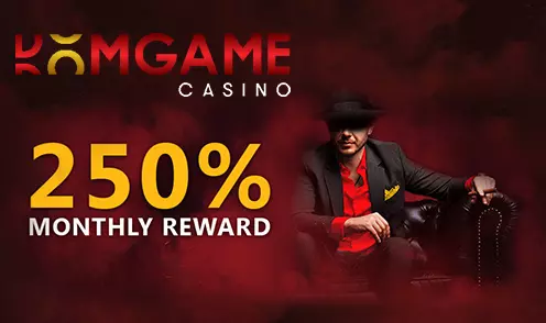 domgame casino 250% monthly reward