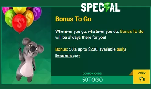 fair go casino bonus to go