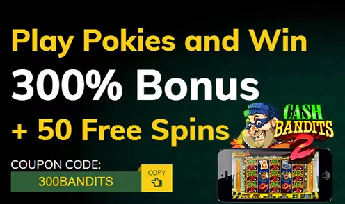 bonus code for cash bandit   free spins