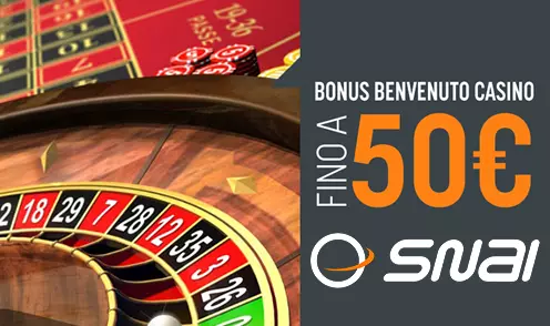 snai 50% casino bonus