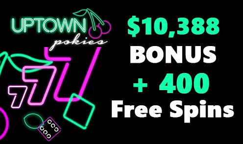 uptown pokies welcome bonus pack