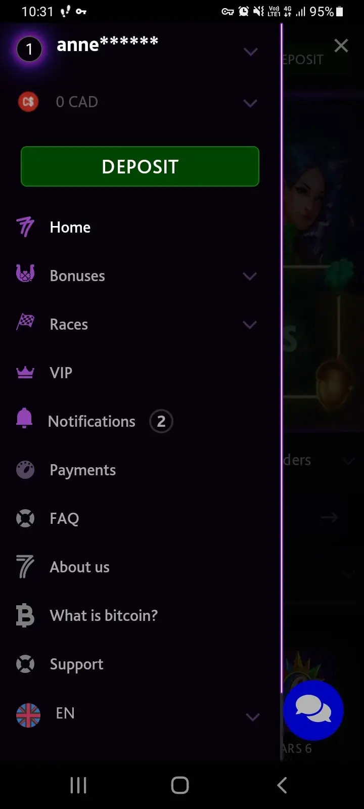 7bit casino app screenshot 7