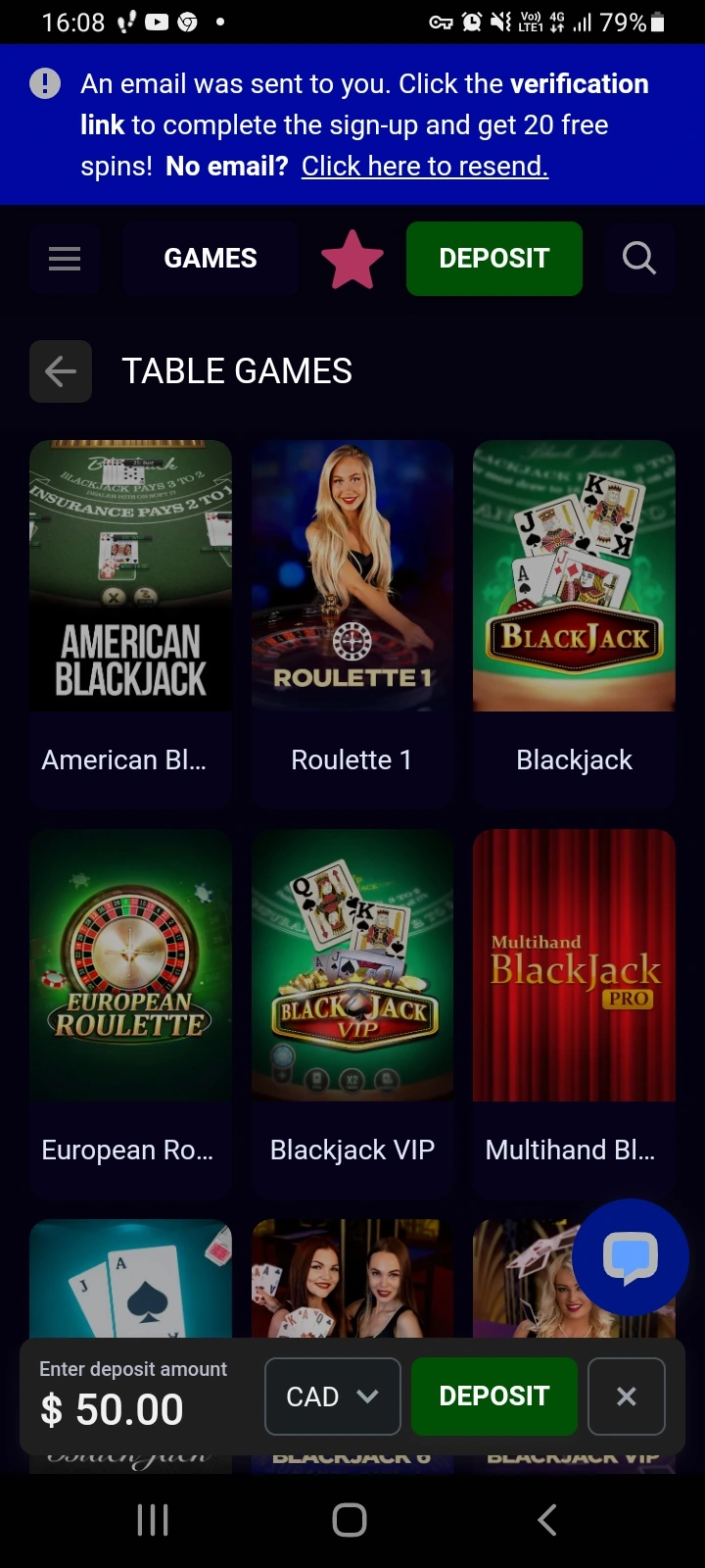 BitStarz casino app screenshot 2