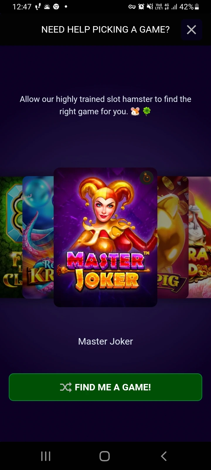 BitStarz casino app screenshot 7