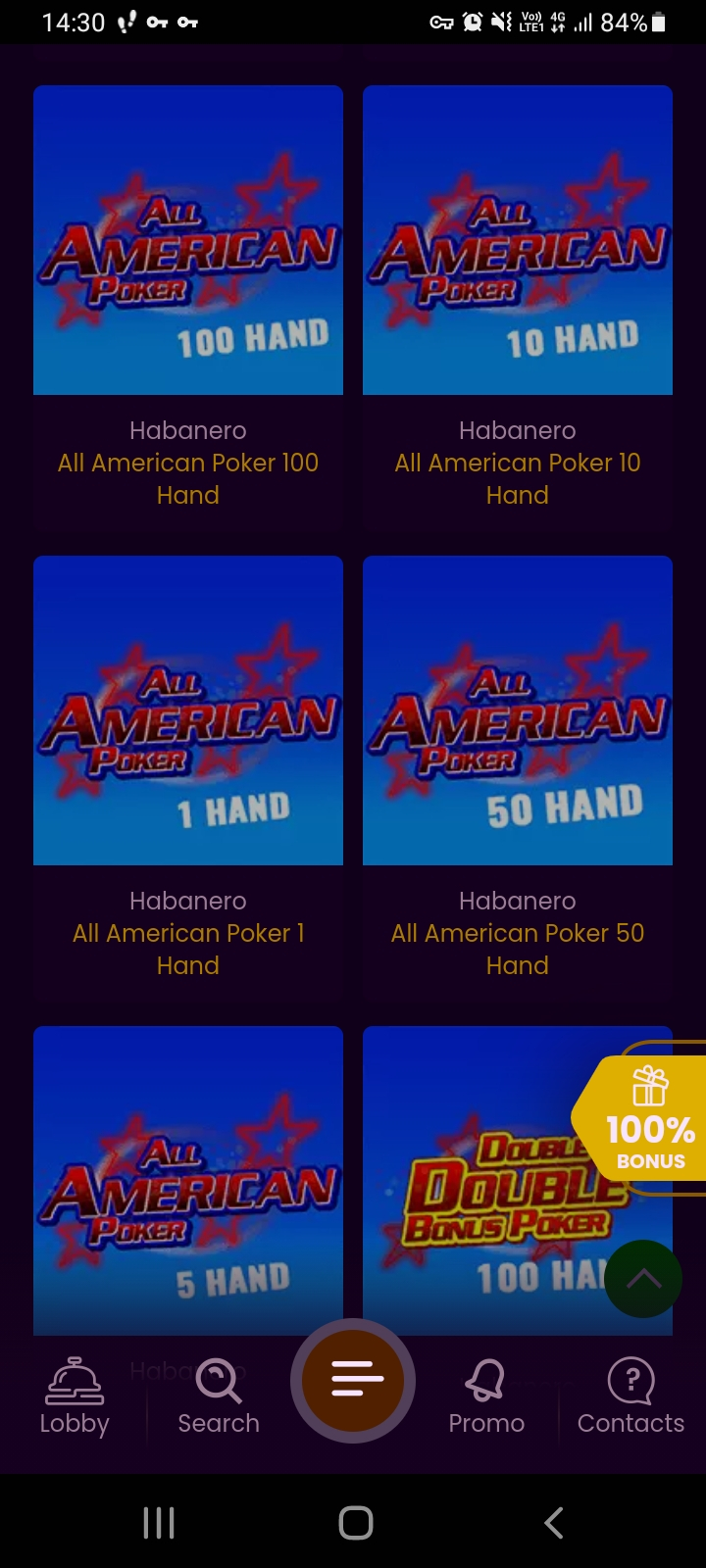 Bizzo casino app screenshot 4