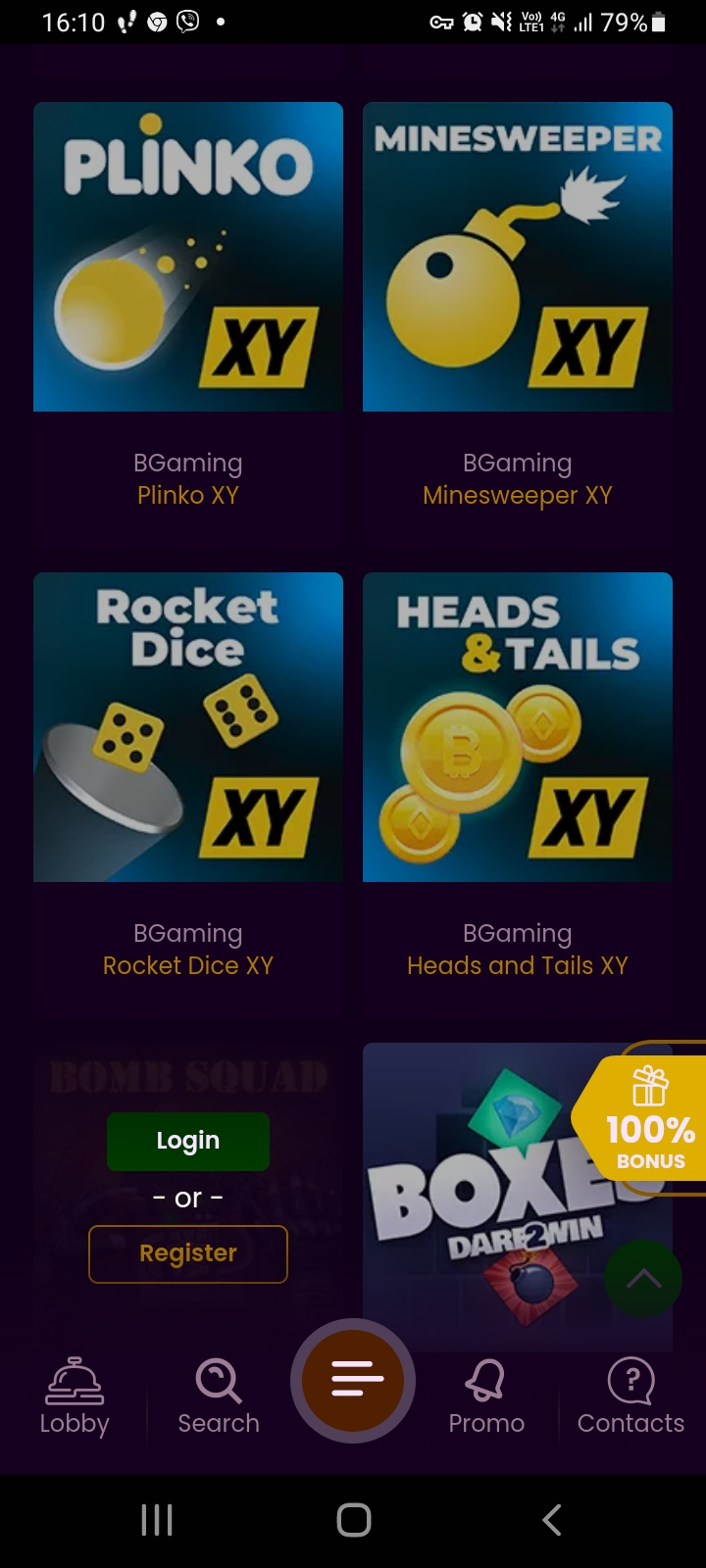 Bizzo casino app screenshot 6