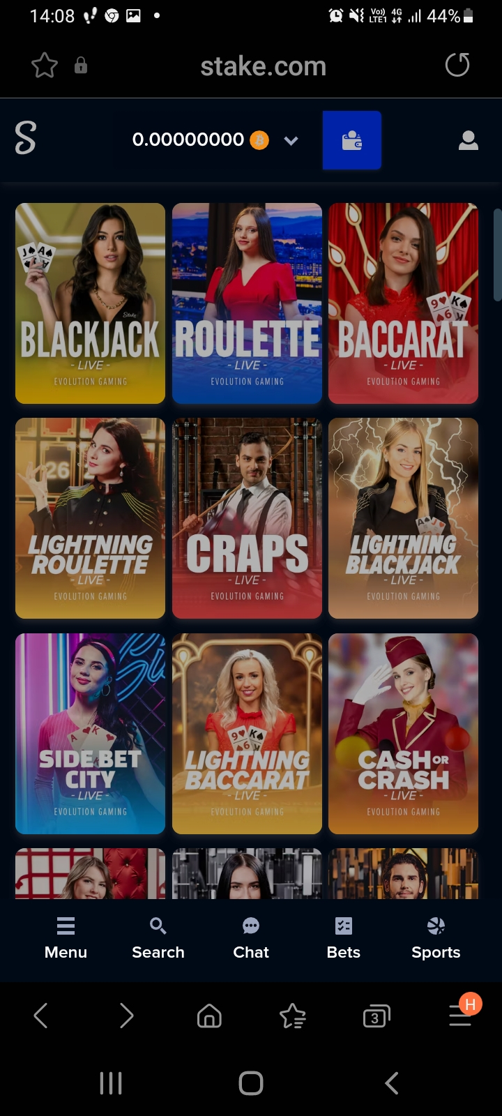 Stake.com casino app screenshot 7