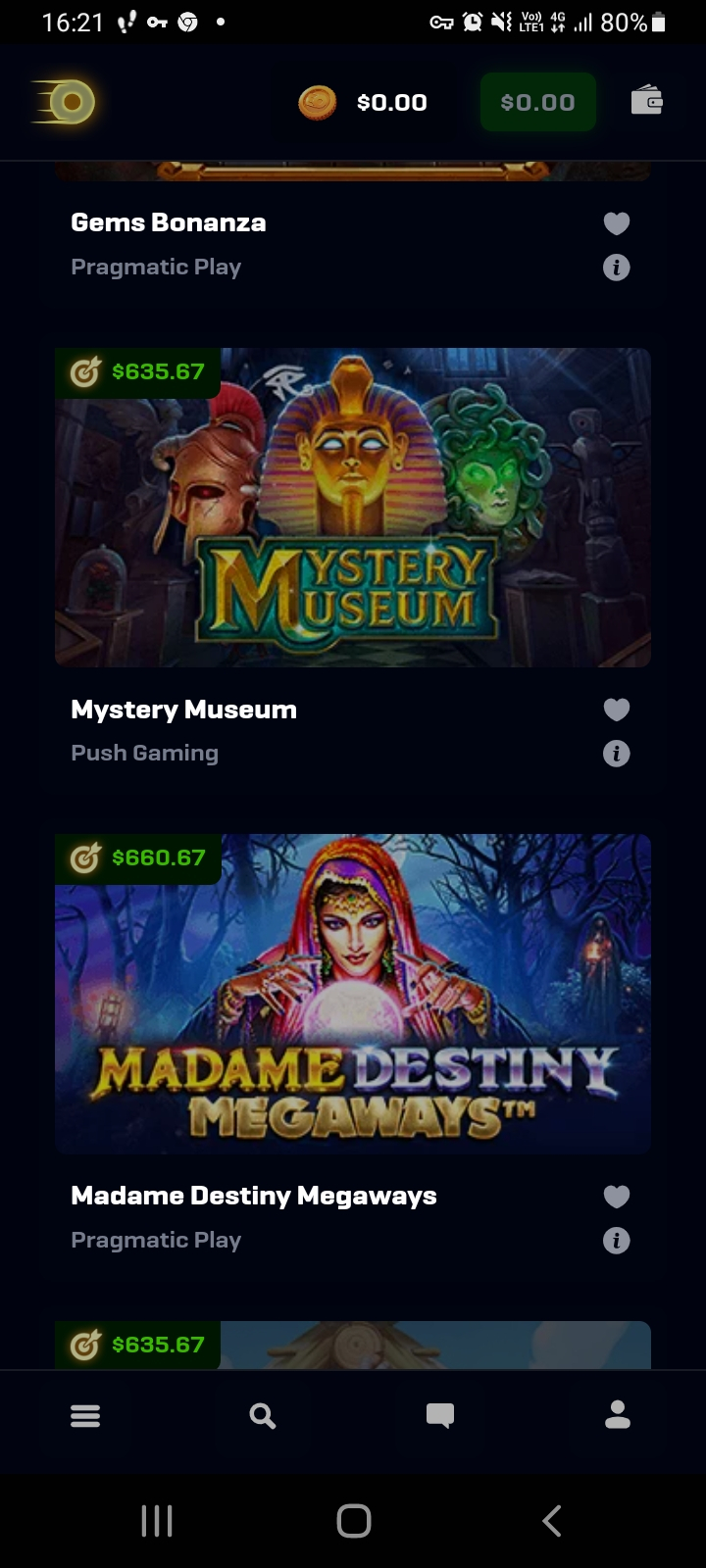 rollbit casino app screenshot 1