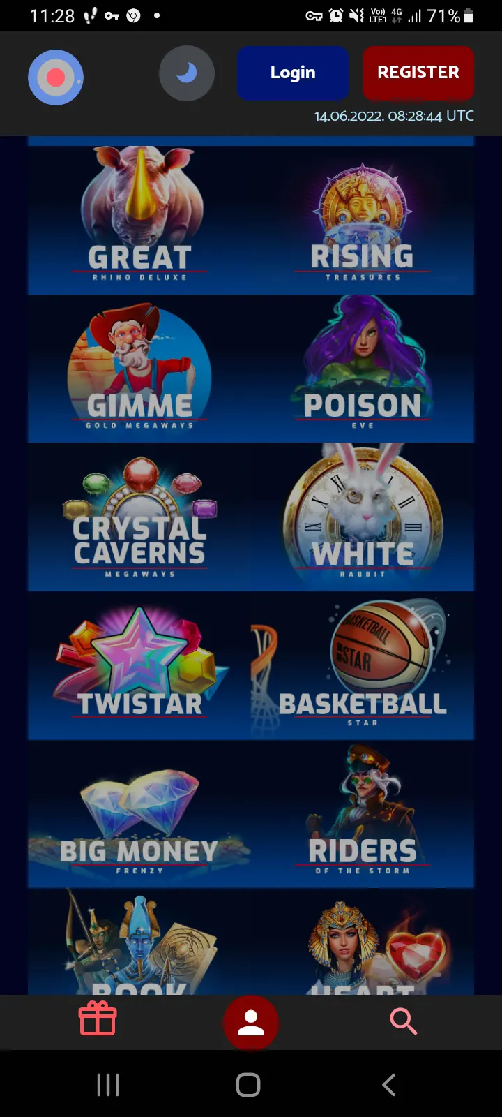 All British casino app screenshot 1