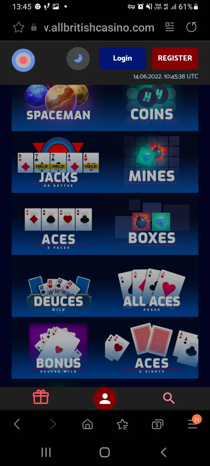 All British casino app screenshot 6