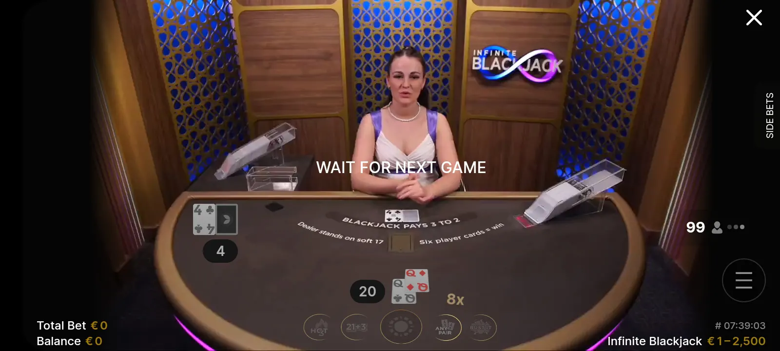 PlayOJO casino app screenshot 9