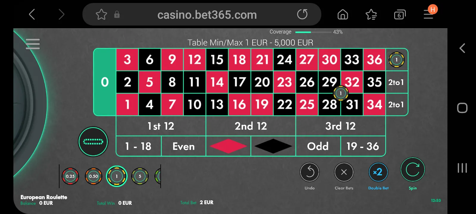 bet365 casino app screenshot 4
