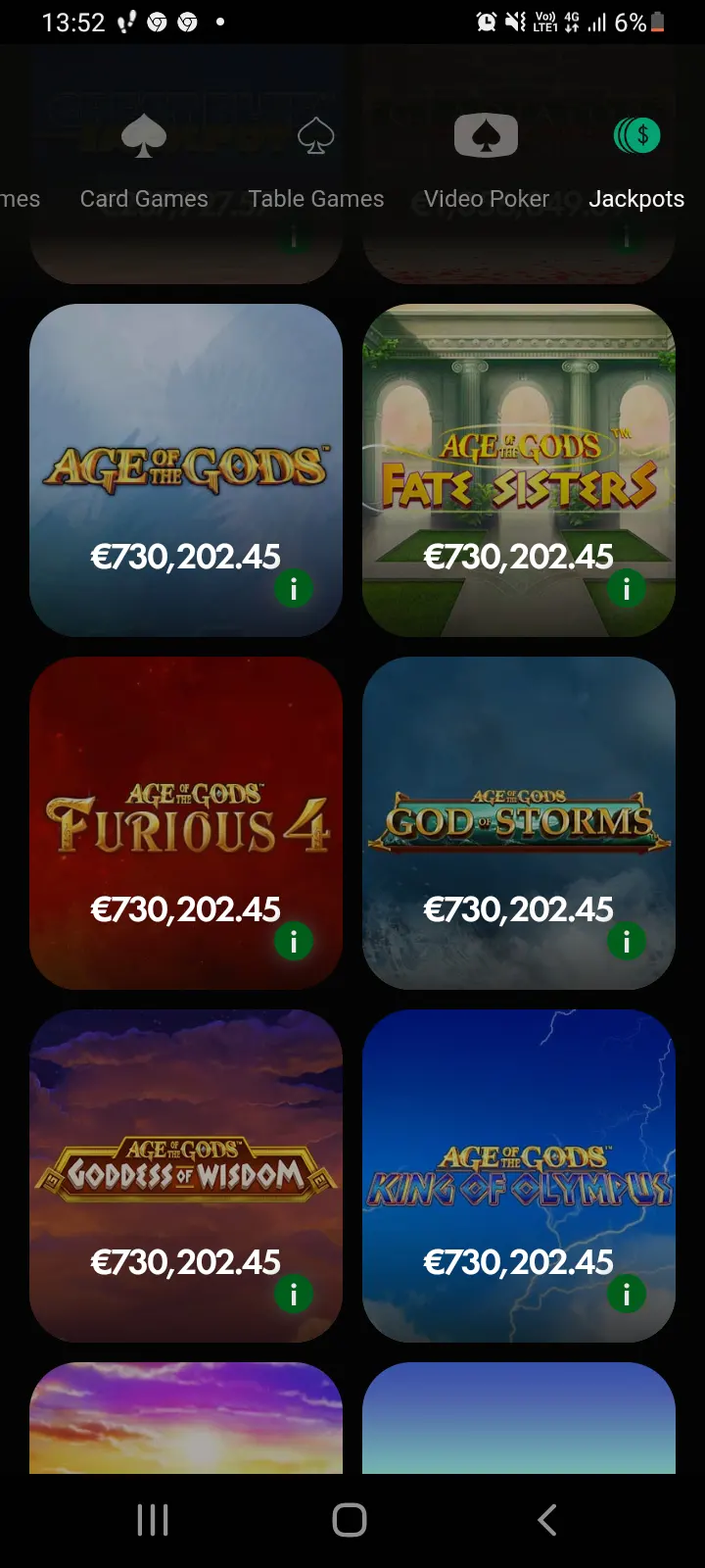 bet365 casino app screenshot 5