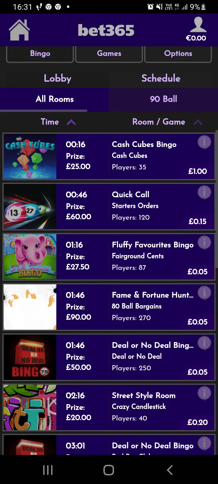 bet365 casino app screenshot 8