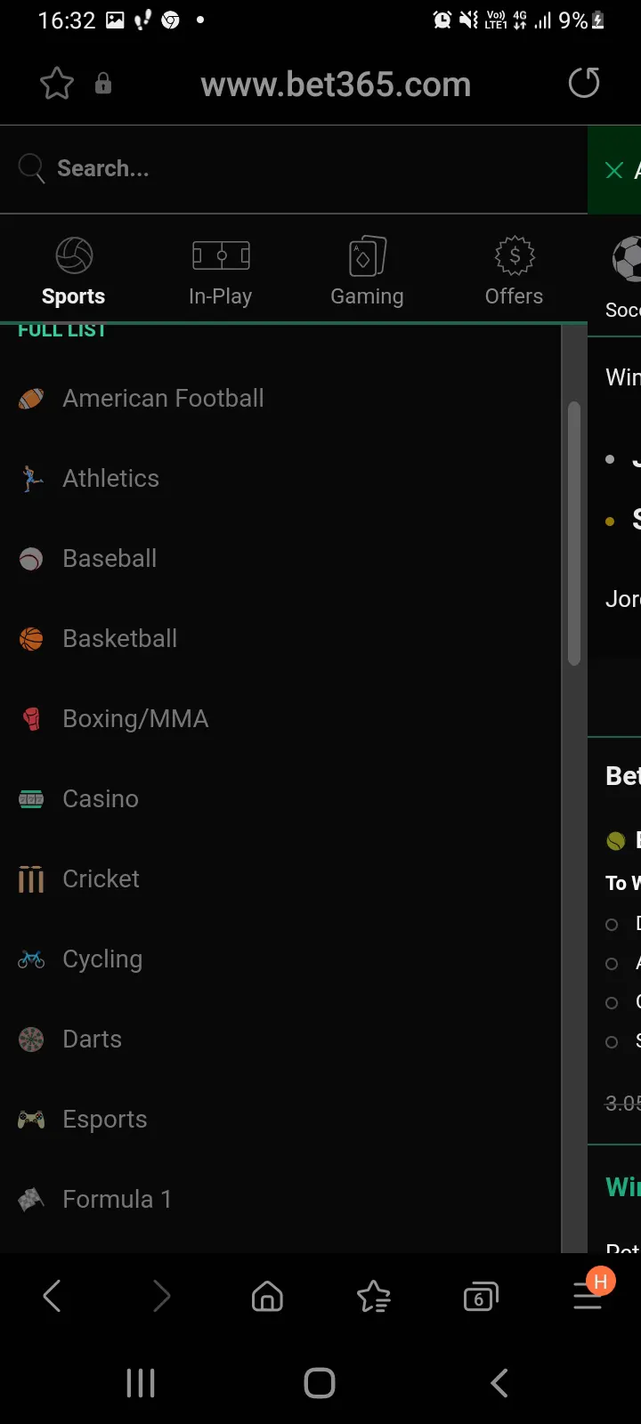 bet365 casino app screenshot 9