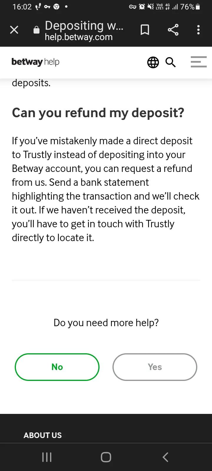 Betway Casino app screenshot 11