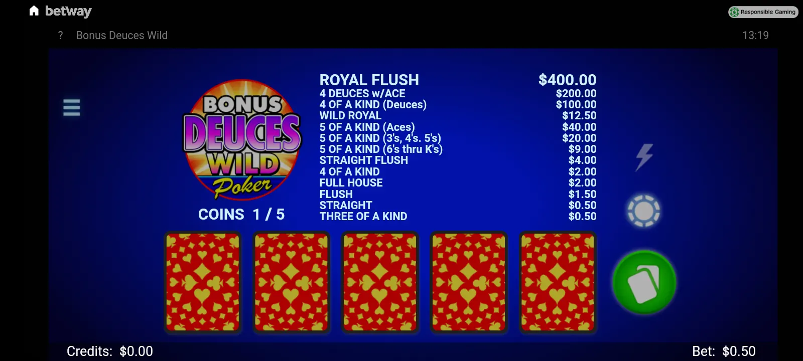 Betway casino app screenshot 6