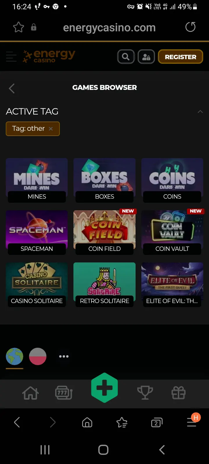 Energy casino app screenshot 11