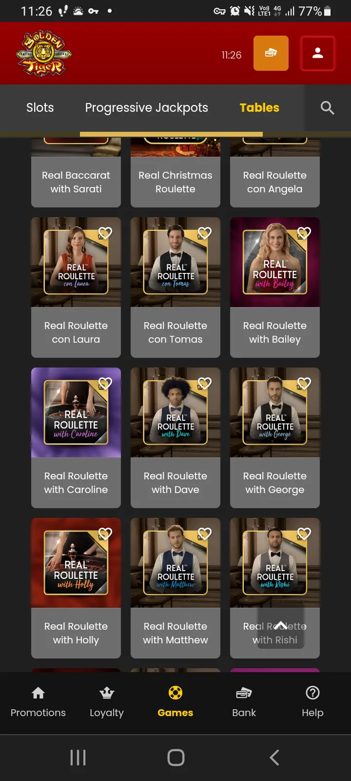 Golden Tiger casino app screenshot 6