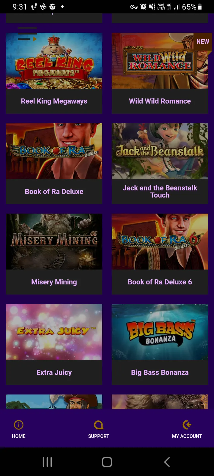 Yako casino app screenshot 1