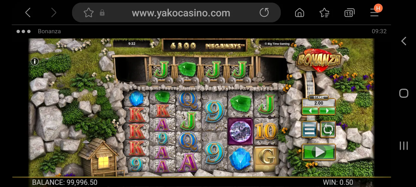 Yako casino app screenshot 2