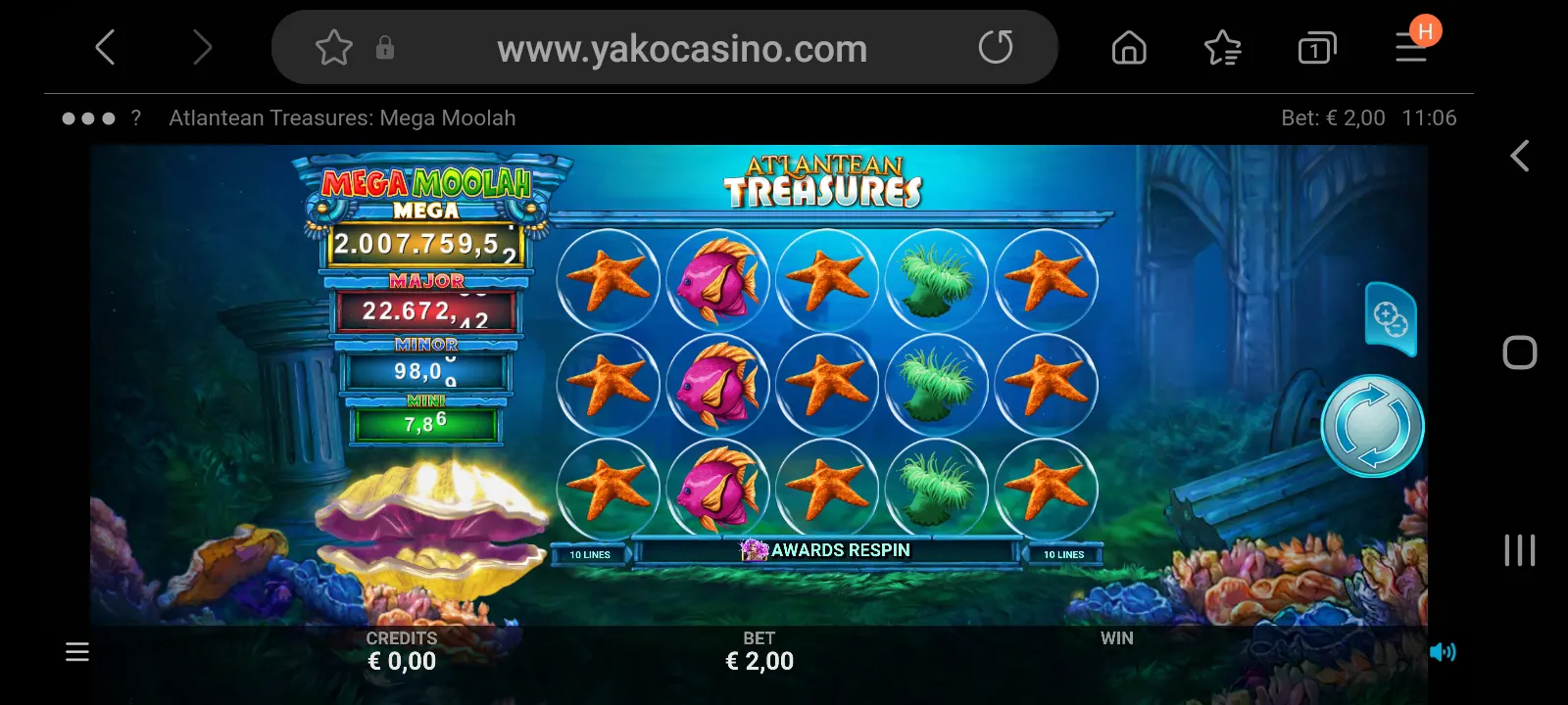 Yako casino app screenshot 6