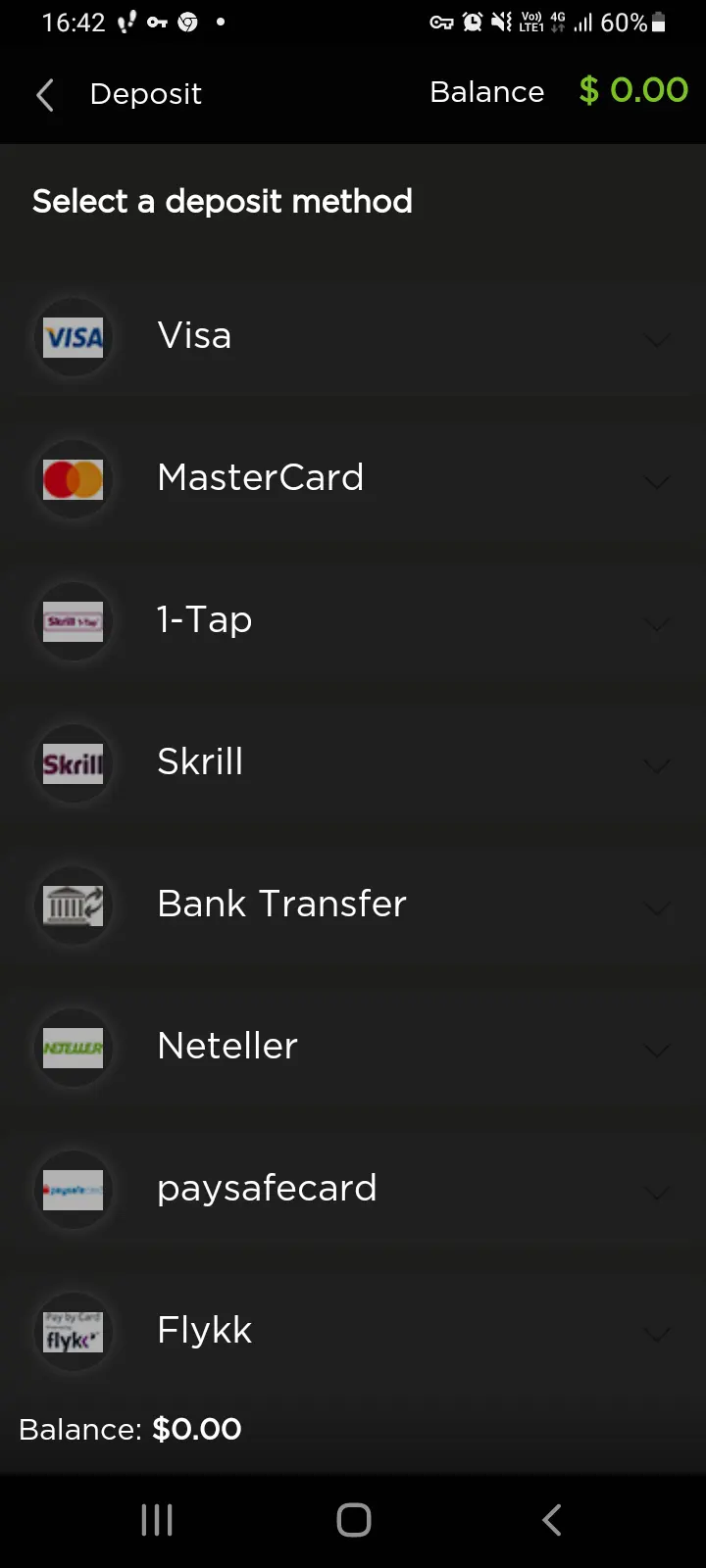 Casino.com app screenshot 10