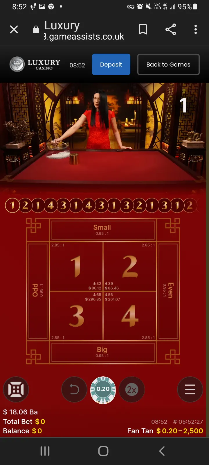 Luxury casino app screenshot 7