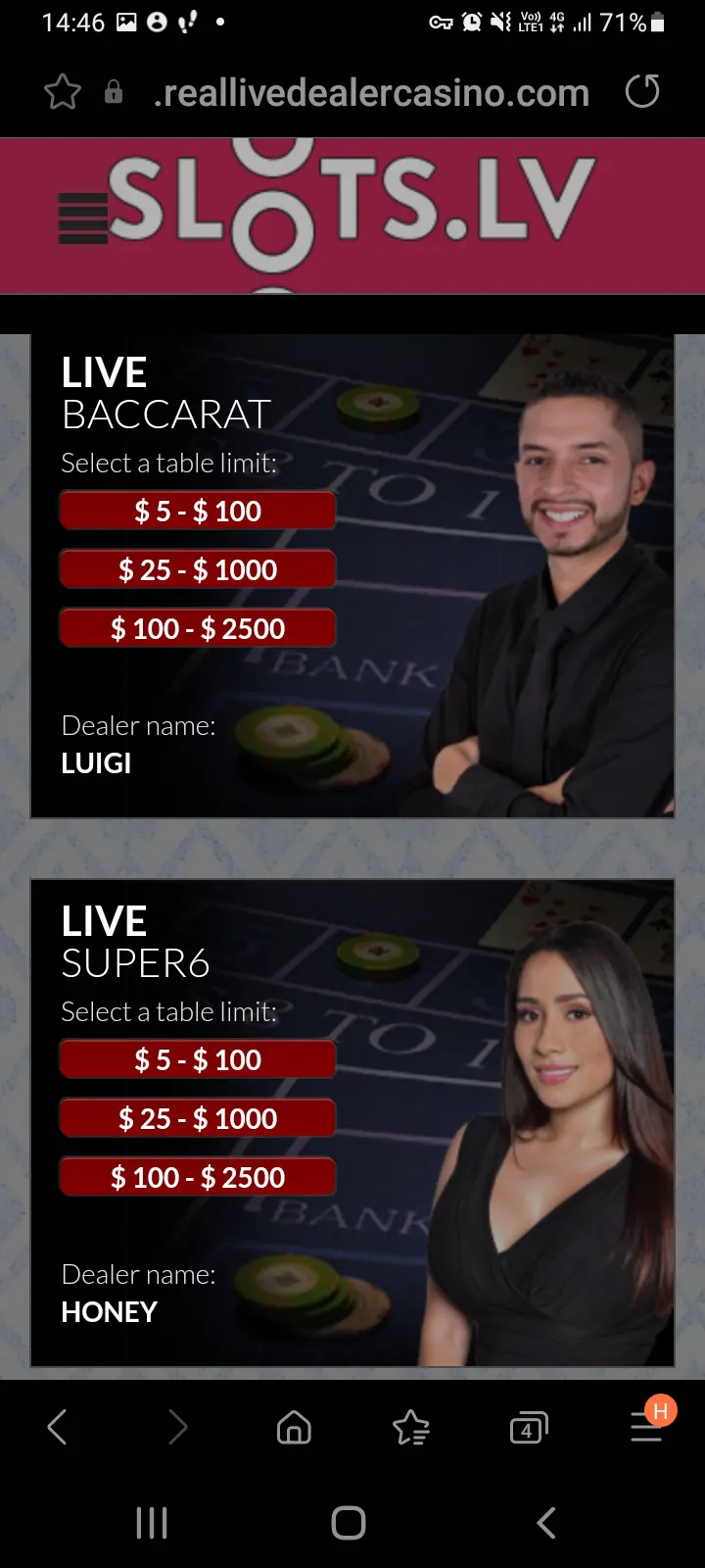 Slots.lv casino app screenshot 8
