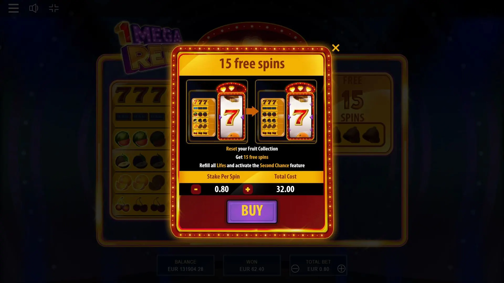 1 Mega Reel Bonus Mechanics