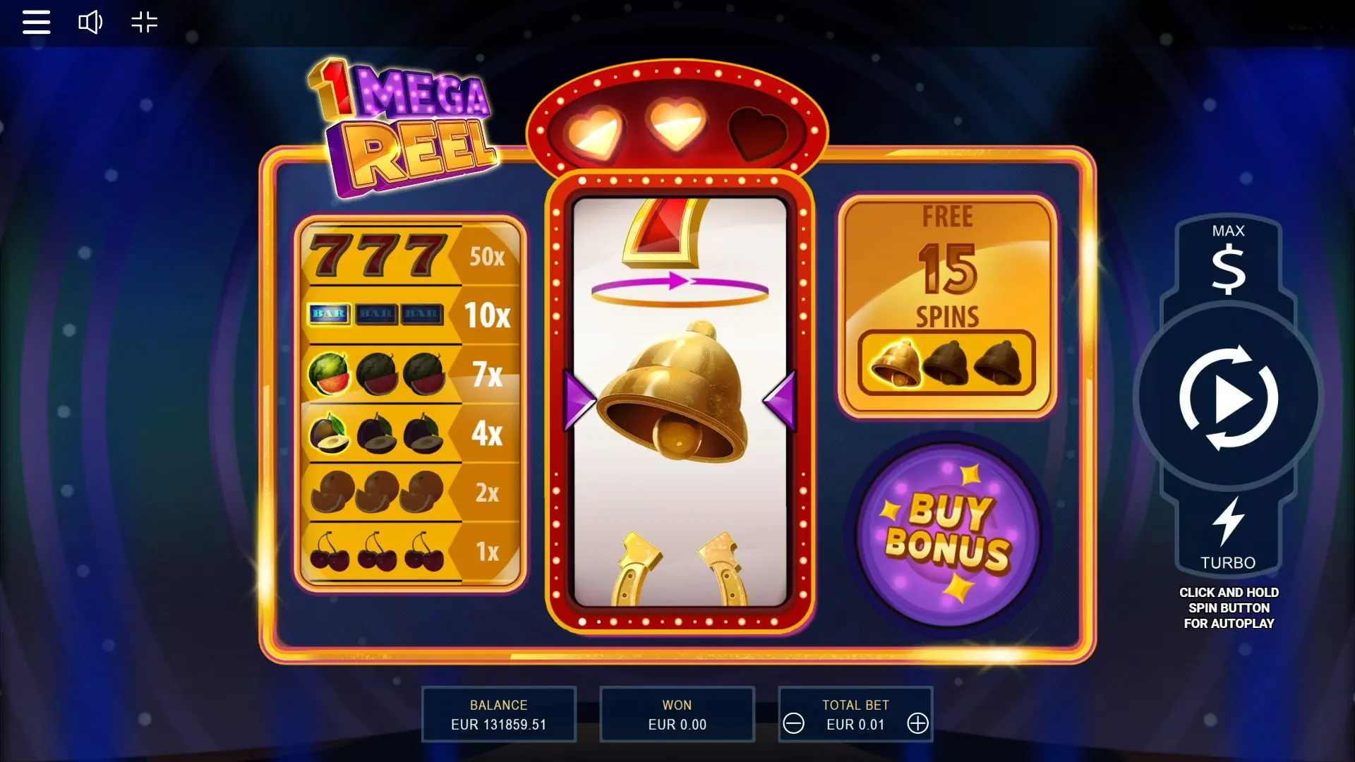 1 Mega Reel Theme, Graphics, and Sounds