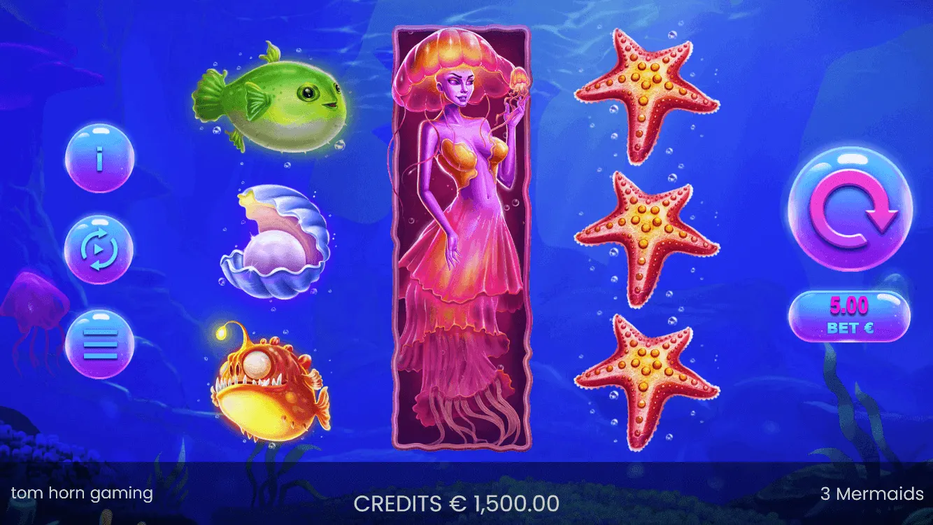 3 Mermaids Theme, Graphics, and Sounds