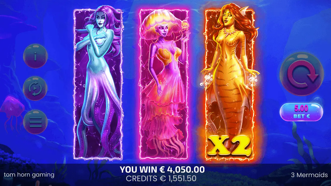 3 Mermaids Bonus Mechanics