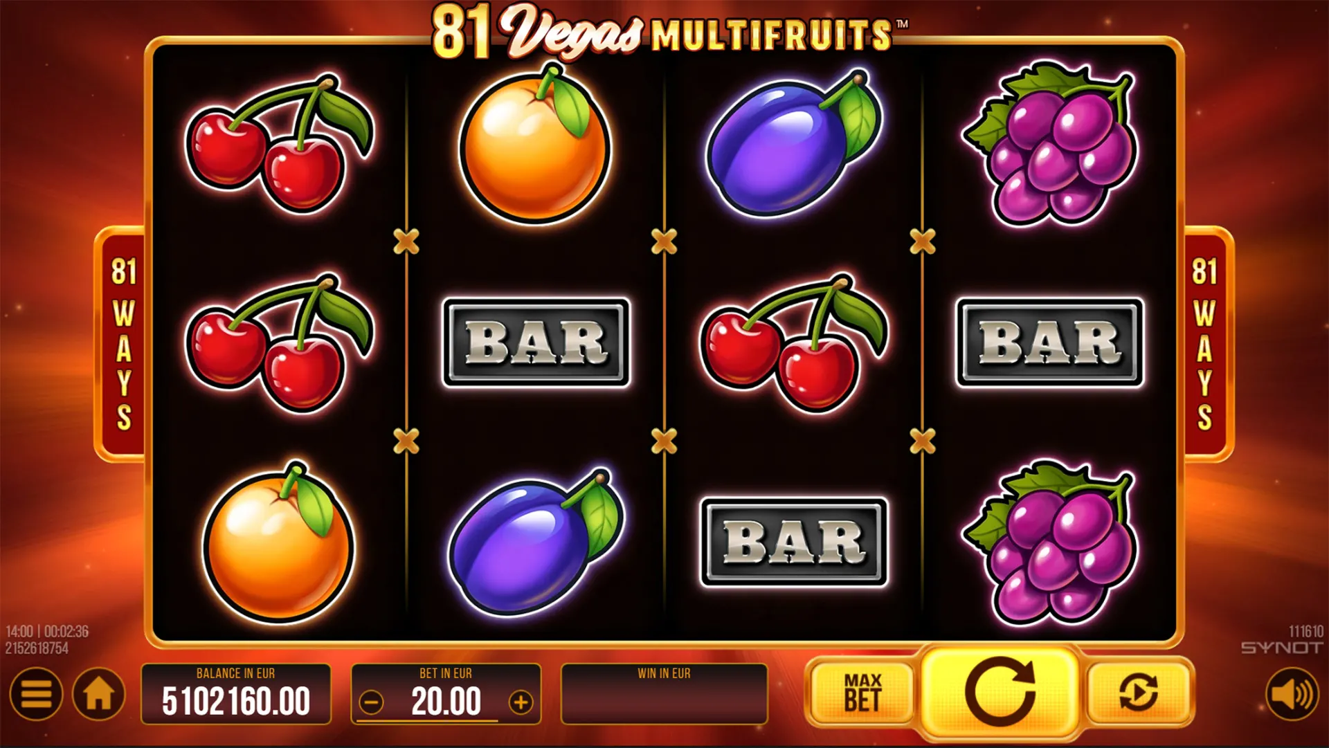 7 & Hot Fruits Theme, Graphics, and Sounds