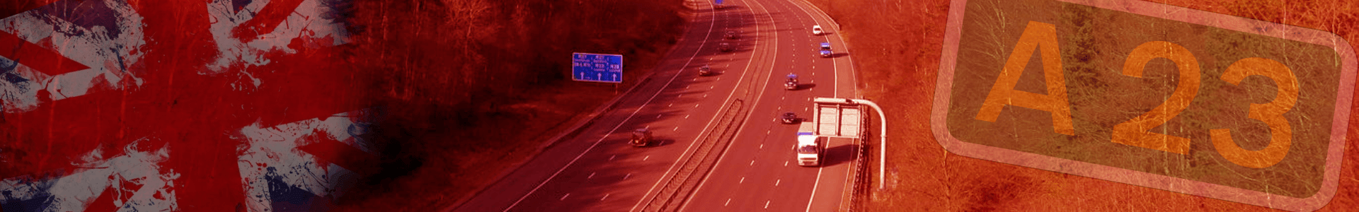 A 6 kilometre section of the A23 is the UK’s deadliest road with 4.45 fatal crashes per kilometre each year