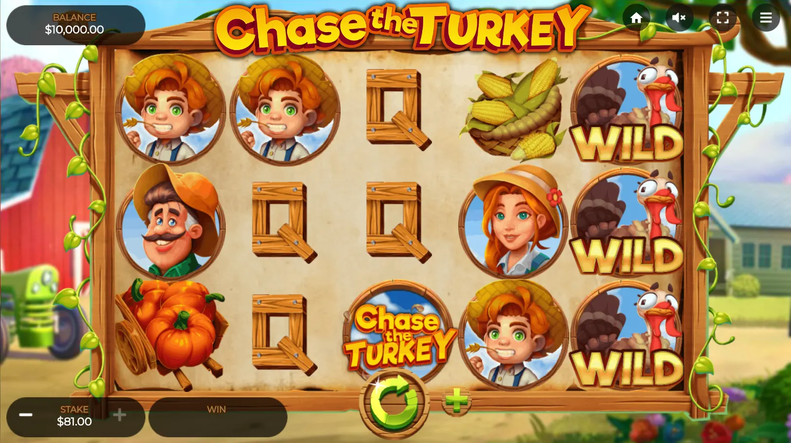 Chase the Turkey Theme, Graphics, and Sounds