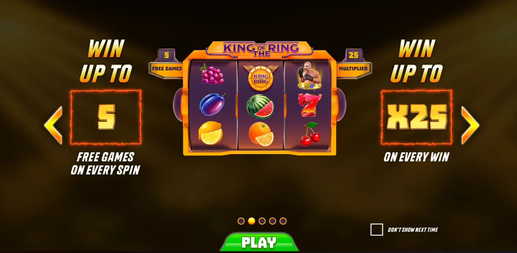 King of the Ring Bonus Mechanics