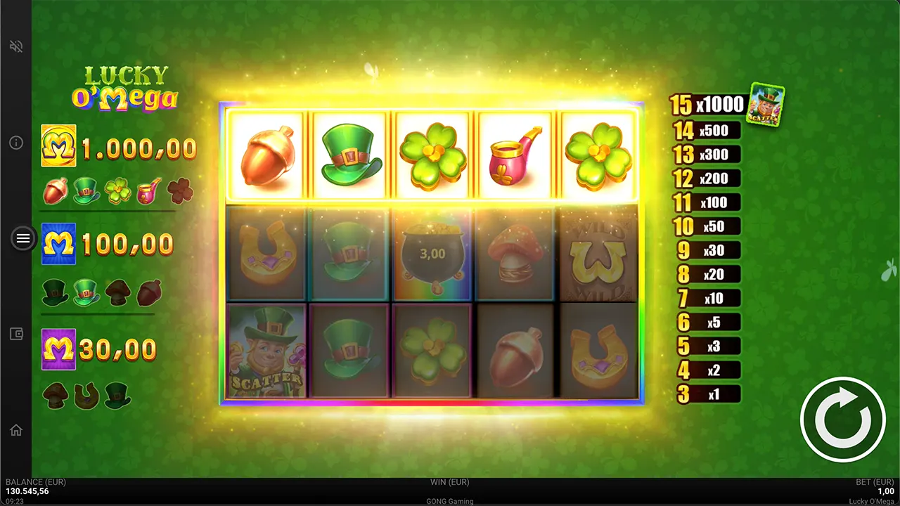 Lucky O’Mega Bonus Mechanics